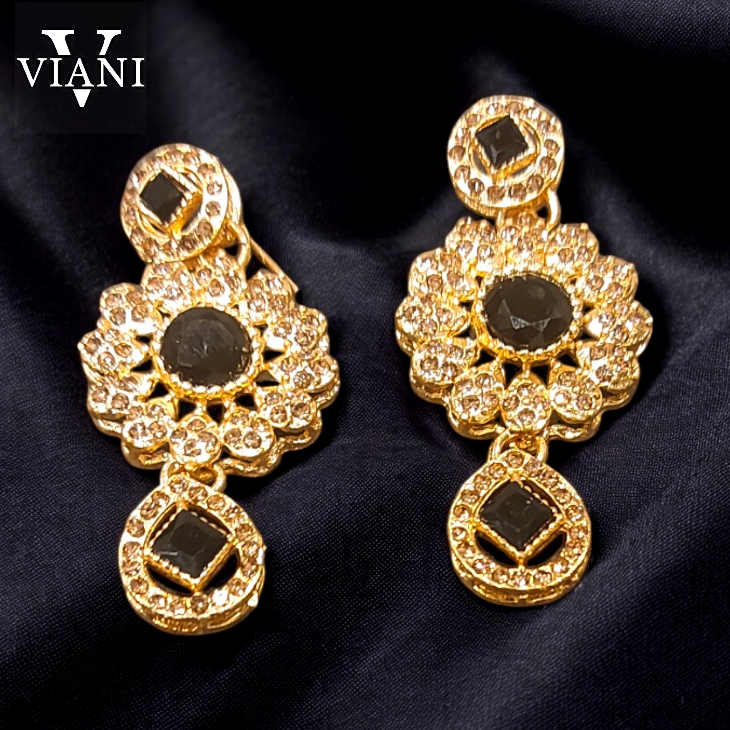 Black Opulence – Antique Traditional Jewellery Set