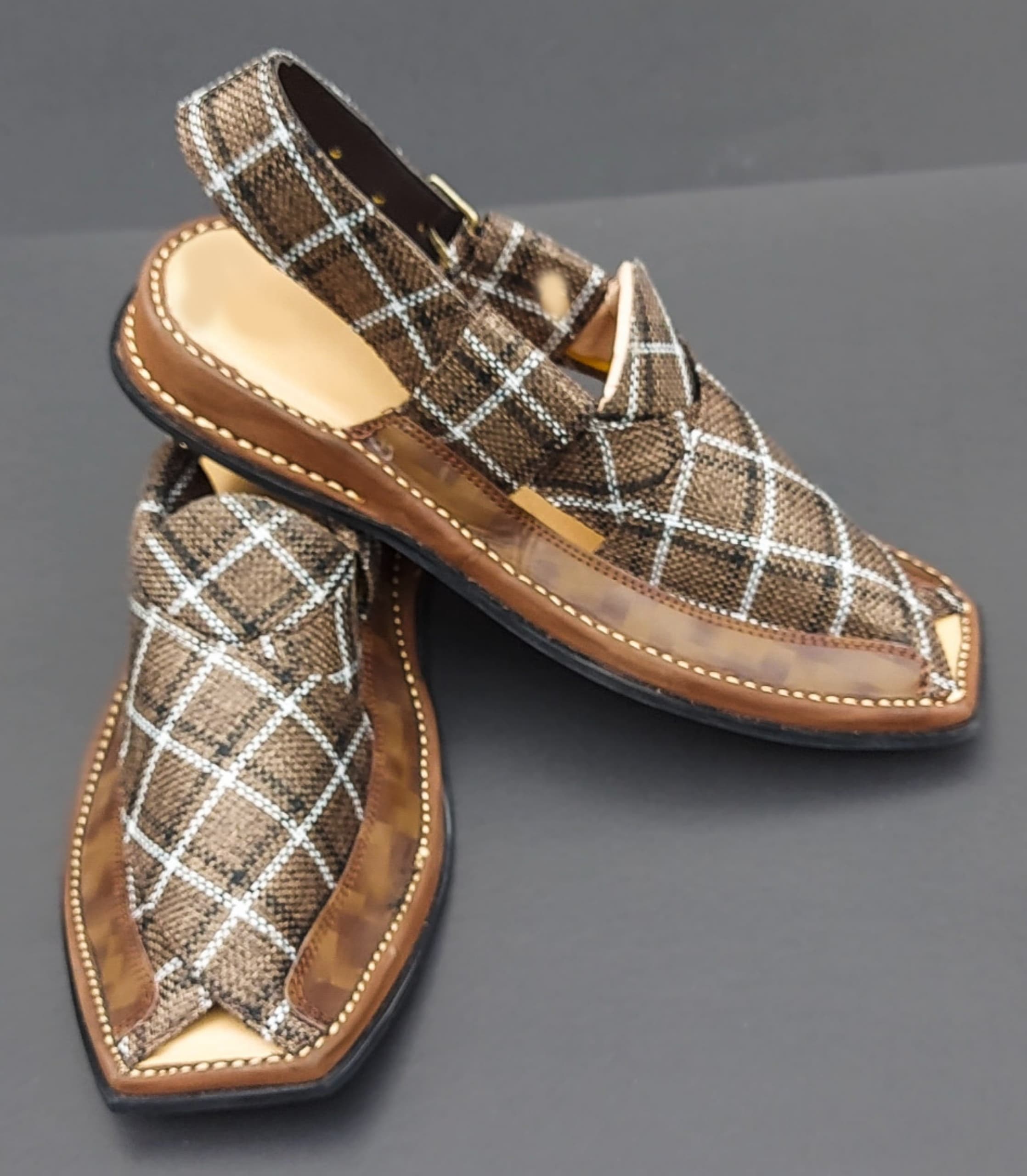 Handmade Original Leather Peshawari Chappal