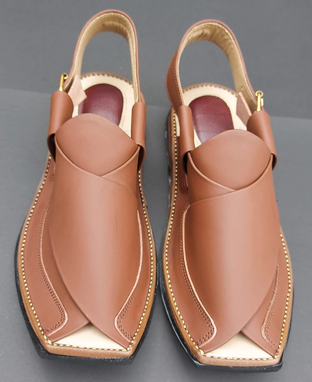 Handmade Original Leather Peshawari Chappal